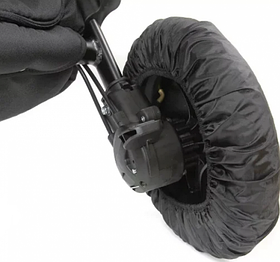 Чохол захисний на колеса прогулянкової коляски "Беретик" діаметр 13см. Плащівка.