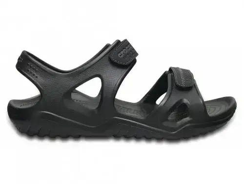 Crocs Swiftwater River Sandal Black Чоловічі Сандалії Чорні, фото 1