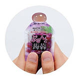 Японська цукерка рідке желе Orihiro Purunto Konjac Виноград 120g, фото 2