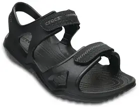 Crocs Swiftwater River Sandal Black Чоловічі Сандалії Чорні, фото 5