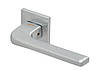 Ручки для дверей SAFITA Comfy HS LT SC хром матовий (на міжкімнатні та вхідні двері), фото 4