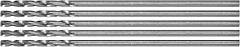 Свердло по металу PREMIUM YATO: HSS 4241, до нержав. і високолегов сталі,литва Ø=0.8х30мм, 5шт [100]