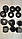 Ремкомплект передньої підвіски Ваз 2170,2171,2172,1117-1119, Каліна, Приора БРТИ, фото 3