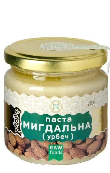 Паста мигдальна "Еколія" 200 г
