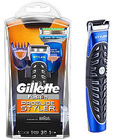 Подарочный набор Gillette Fusion ProGlide Styler (1 кассета ProGlide Power + 3 насадки + подставка) 01481