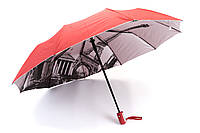 Зонт женский полуавтомат полиэстер красный Арт.18313-9 Bellissimo (Китай)