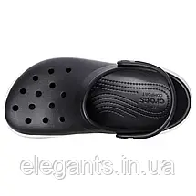Crocs Crocband Full Force Clog Black — Унісекс Сабо Крокс Крокбенд Фул Форс Чорні — Оригінал, фото 3