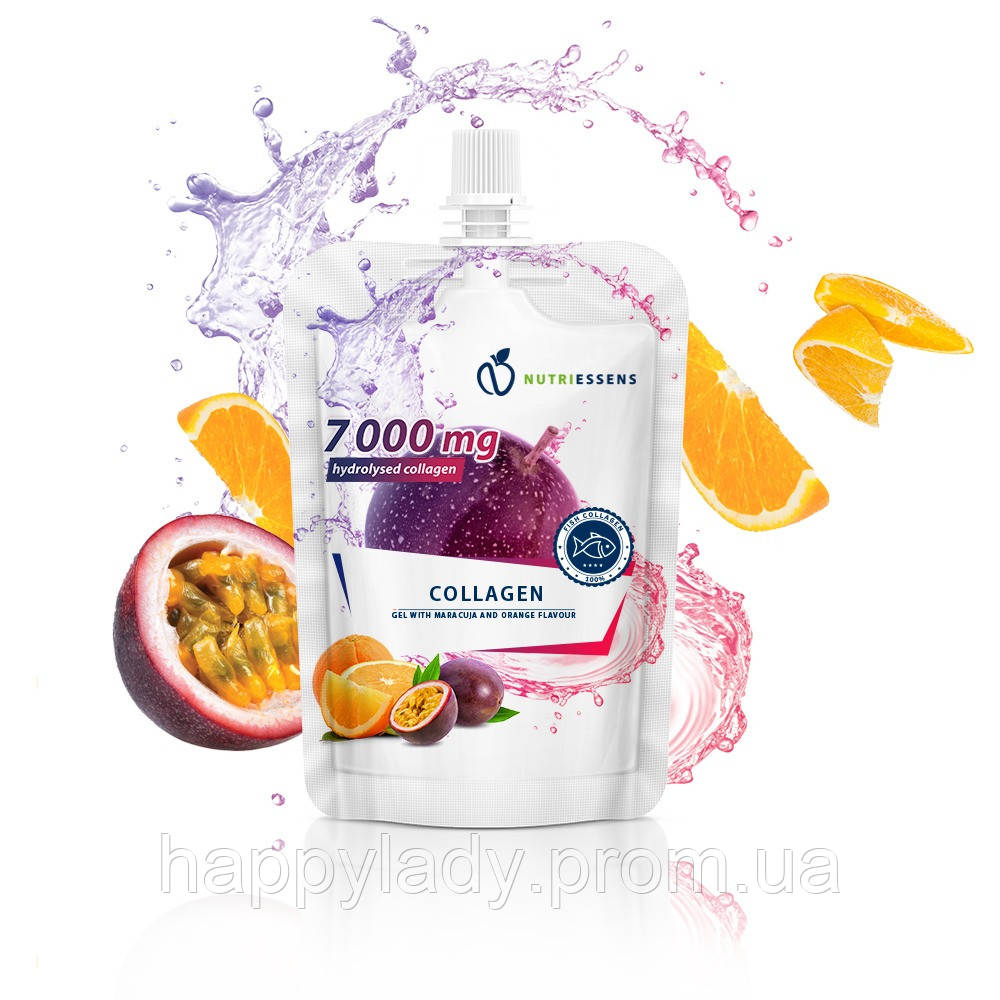 Collagen фруктовый гель РЫБНЫЙ коллаген недельный курс 7 х 50 г БАД Essens - фото 1 - id-p1805891199