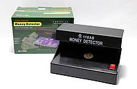 Детектор валют ультрафіолетовий прилад для перевірки грошей Electronic Mini Money Detector AD-118AB V&A