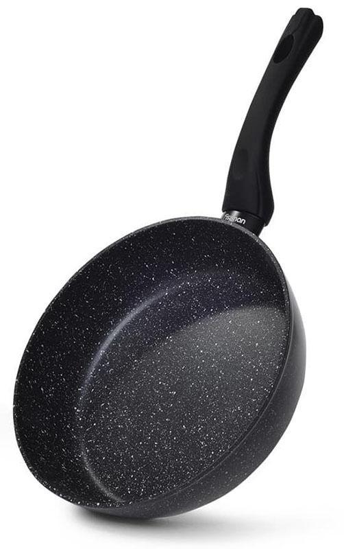 Сковорода глибока Fissman Fiore Ø 26 см з антипригарним покриттям, чорний