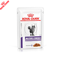 Royal Canin Mature Consult - профилактика работы почек и мочевыделительной системы у пожилых котов/кошек, 85 г