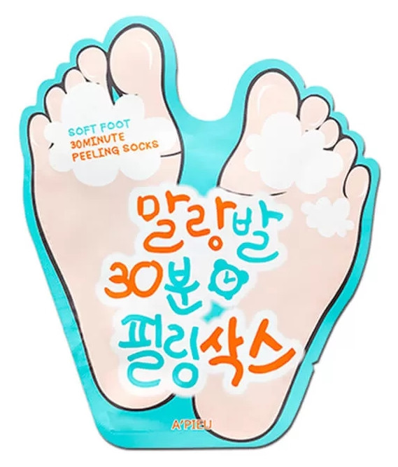 Пілінг-шкарпеточки з кислотами Apieu Soft Foot Peeling Socks 40 мл
