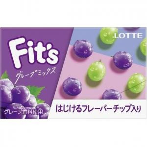 Японська жуйка з Японії Lotte Fit's Grape Mix 12 Pieces, фото 1