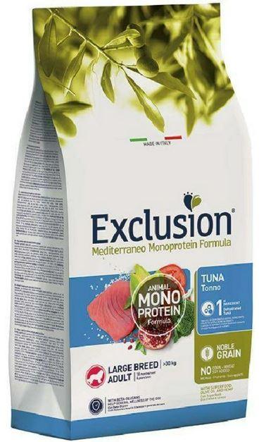 Exclusion Adult Tuna Large Breed сухий корм з тунцем для дорослих собак великих порід, 12 кг