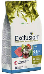 Exclusion Adult Tuna Large Breed сухий корм з тунцем для дорослих собак великих порід, 12 кг