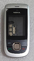 Корпус для Nokia 2220 black-silver
