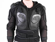 Мотозахист черепаха із захистом тулуба та рук (модель unisex), фото 4