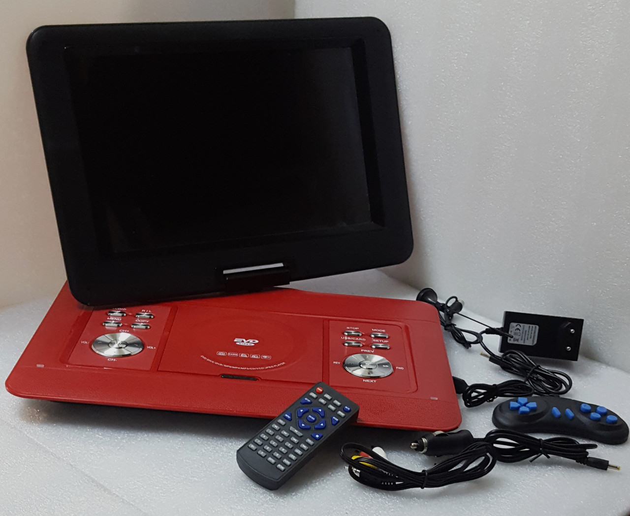 Портативный DVD Плеер Portable NS-1580 Game EVD USB CD TV FM 20 Дюймов - фото 1 - id-p1805940488