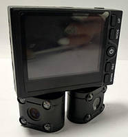 Автомобильный видеорегистратор DVR Double Camera car 202 (Держатель + АЗУ)