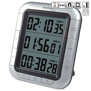 Багатофункціональний кухонний таймер Technoline KT300 (Magnetic Silver)