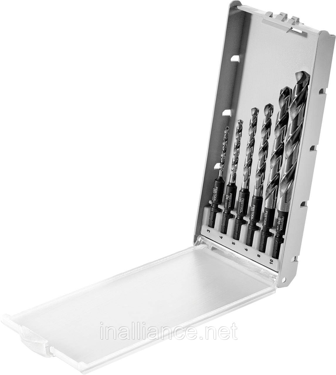 Набір свердел у касеті BKS SYS3 D3-10 HSS CE Festool 577402