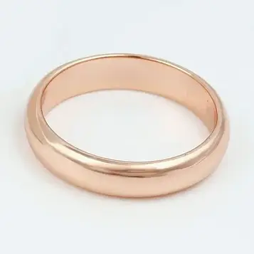 XUPING Кільце Позолота РВ Обручка, Висота 0.4см, Розмір 16.5