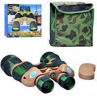 Детский бинокль Binoculars B-750 19х19 см + чехол, камуфляжный