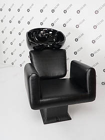 Перукарська мийка Леді з кріслом Орландо, мийка з кріслом салону краси, крісло-мийка перукарські 2035