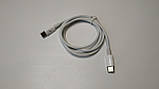 SkyDolphin S12T Кабель Type-C To Type-C 1M, білий (Q.C./P.D., передавання даних, заряджання), фото 3