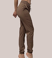 Жіночі літні штани, софт No103 темний беж, фото 3