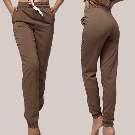 Жіночі літні штани, софт No103 темний беж, фото 2