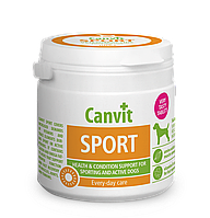 Пищевая добавка для собак Canvit SPORT при физических и физиологических нагрузках 100г