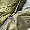 Спальний мішок-ковдра Campout Oak (6/1/-14 °C), 190 см, Left Zip (Khaki), фото 10
