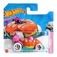 Машинка Базова Hot Wheels Donut Drifter Treasure Hunts Swert Riders 1:64 HKK97 Orange Yellow 1шт