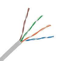 Кабель кручена пара UTP для внутр. прокладки Сat.5e біметал 305м FrimeCom CCA Solid 4 pairs 24AWG бухта