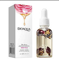 Сыворотка увлажняющая Bioaqua Rose Stem Flower Oil, с экстрактом розы, 30 мл