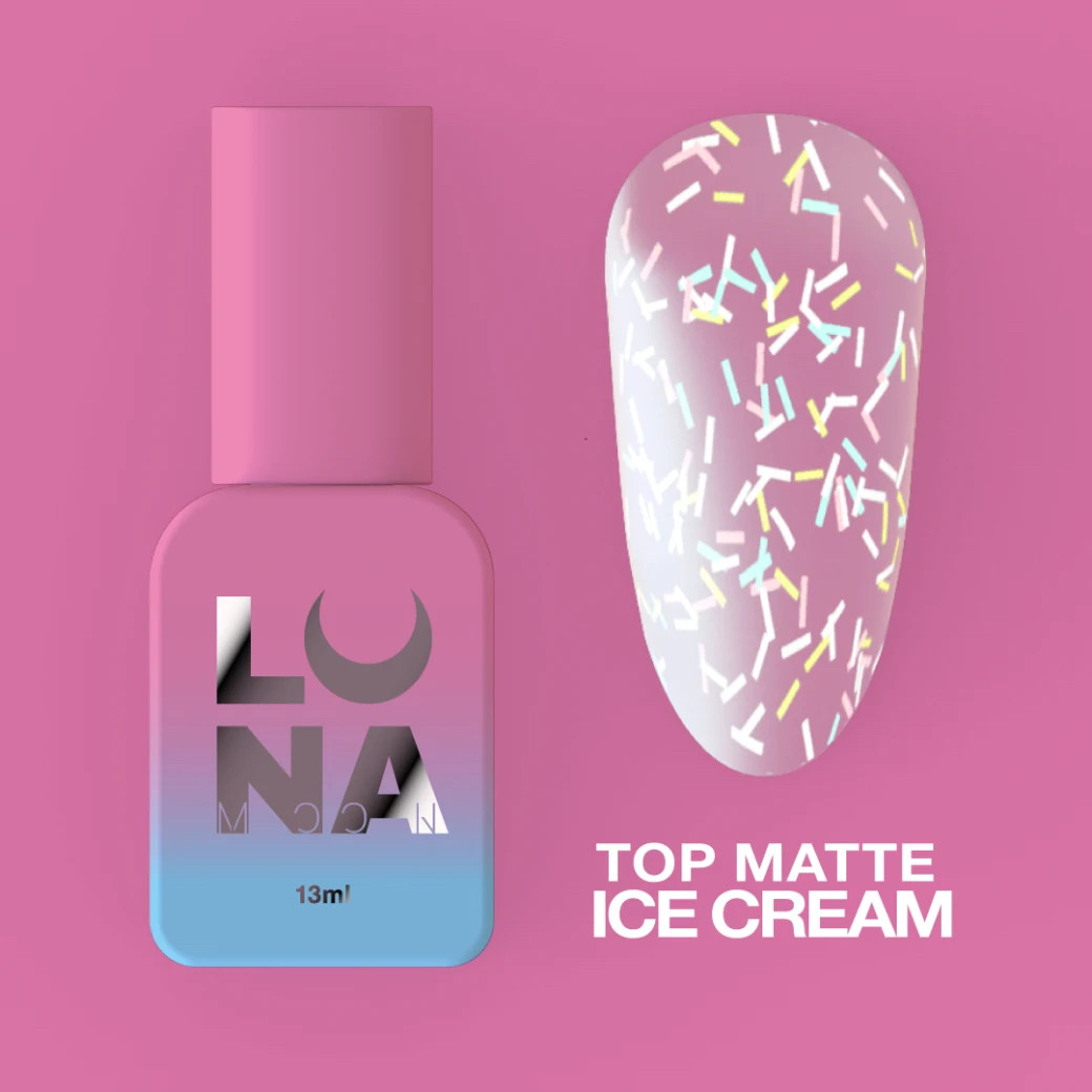 Luna Top Matt Ice Cream 13ml