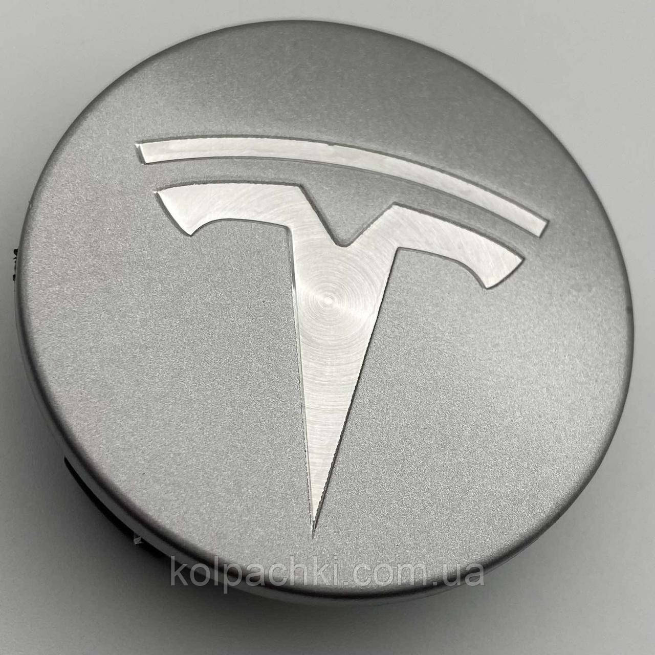 Ковпачок на литі диски Tesla 6005879-00-A 57 мм срібний