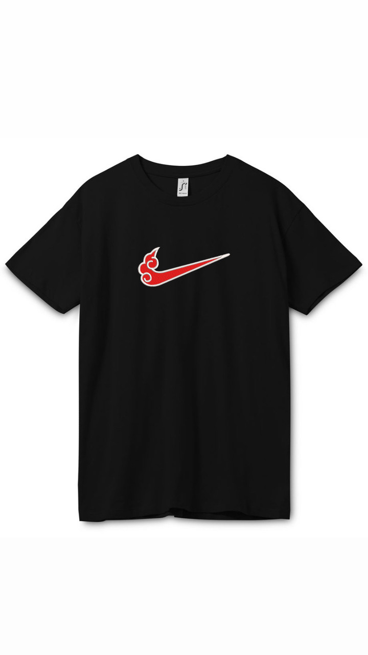 Купить Мужская Футболка Nike x Amine Naruto с Вышитым Логотипом в ...