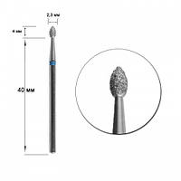 Насадка алмазна IQ 243B.524.023 полум’я для обробки кутикули та бічних валиків