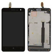 LCD Nokia Lumia 625 with touch screen and frame black (Original China)
