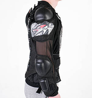 Мотозахист Pro-Biker черепаха із захистом тулуба та рук (модель unisex), фото 3