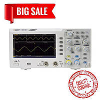 Цифровой осциллограф OWON SDS1022, настольный, двухканальный, 20 МГц, 100 Мвыб / с, 7,0 "TFT дисплей,