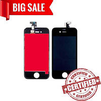 LCD iPhone 4S with touch and frame black (Original China Refurbished)