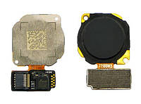 Шлейф для Huawei P20 Lite/Honor 9 Lite/Nova 3e/Mate 10 Lite с чёрным сканером отпечатка пальца