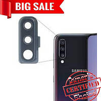 Camera glass Samsung A705 Galaxy A70 (2019) with frame white