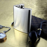 Фляга карманная из нержавеющей стали