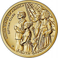 Монета США 1 доллар 2020, Американские инновации. Септима Пуансетт Кларк, Южная Каролина