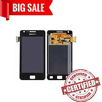 LCD Samsung I9100 Galaxy S II with touch screen black