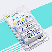 Аккумулятор Palo (ОРИГИНАЛ) AA Ni-mh 3000 mAh | Комплект 4 шт